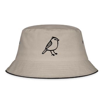 Oiseau - Bob - kaki/noir - Devant