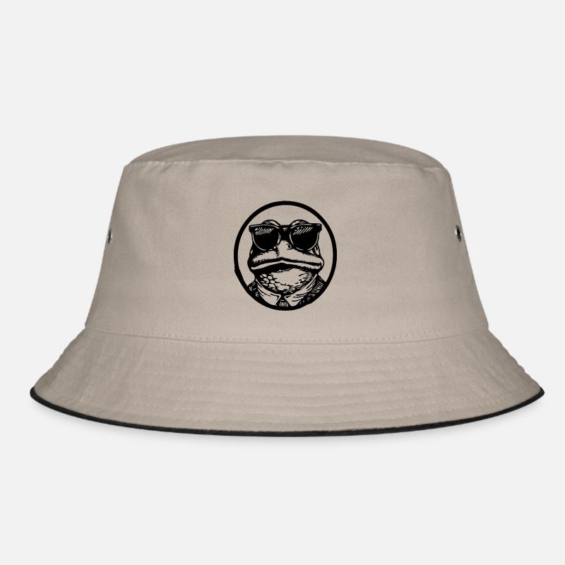 Frosch Kröte Bucket Hat