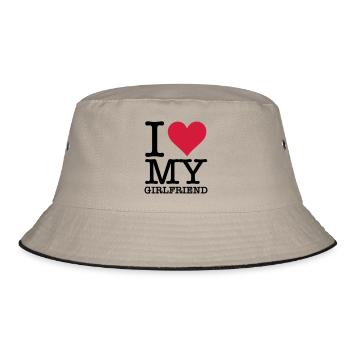 I Love My Girlfriend - Bob - kaki/noir - Devant