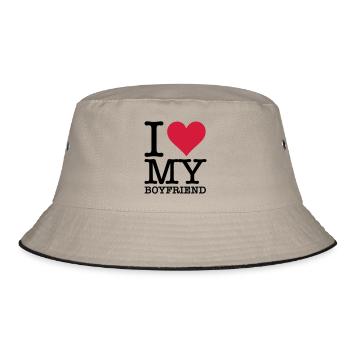 I Love My Boyfriend! - Bob - kaki/noir - Devant