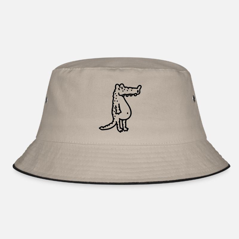 Krokodil - Line Bucket Hat