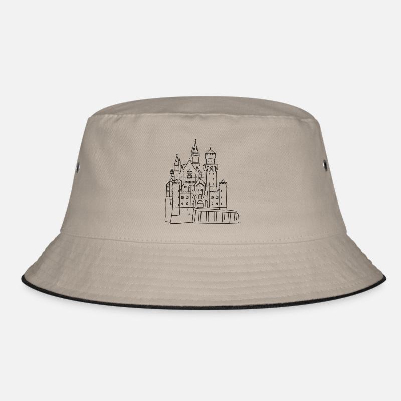 Neuschwanstein Castle Bucket Hat
