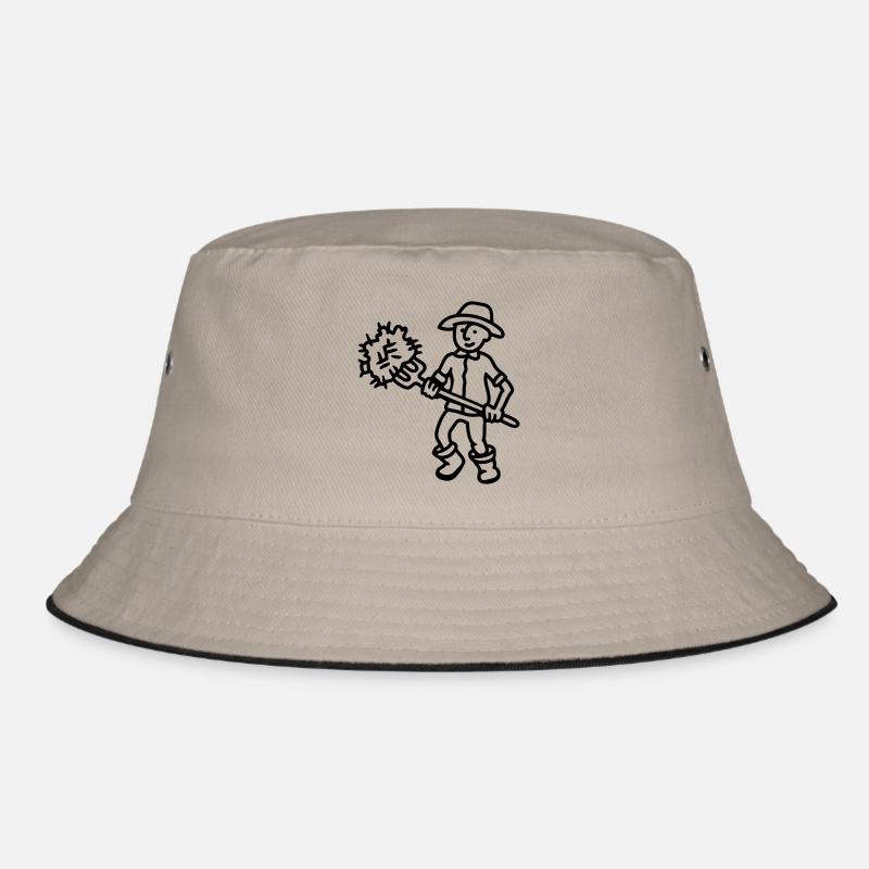 Farmer hay - line Bucket Hat