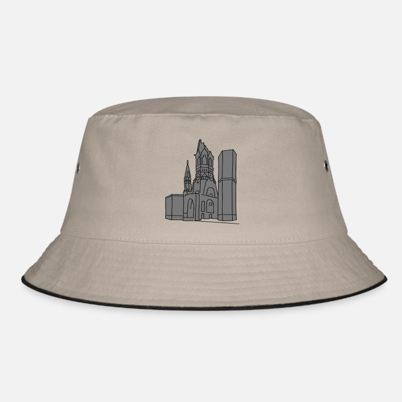 Gedächtniskirche Berlin 2 Bucket Hat