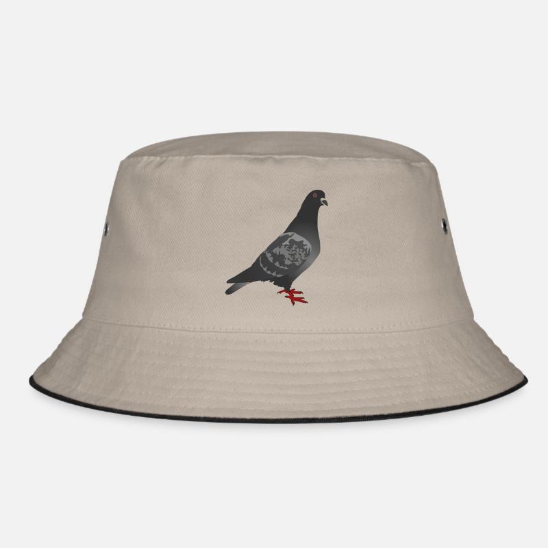Taube - Bucket Hat - Khaki/Schwarz
