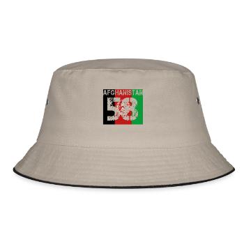AFGHANISTAN Football Club team party em wm 58 - Bucket Hat - khaki/black - Front
