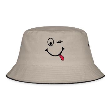 smiley - Bob - kaki/noir - Devant