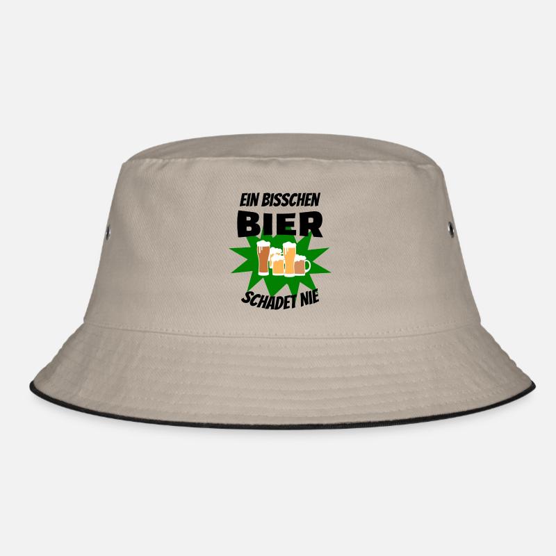 Ein bisschen Bier schadet Nie Bier Bucket Hat