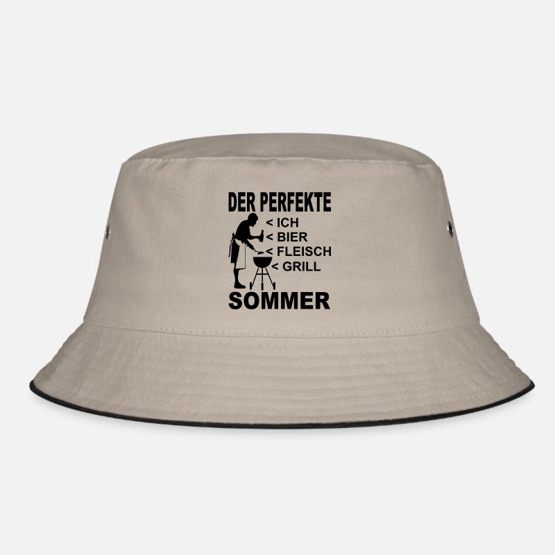 der perfekte sommer - mann am grill Bucket Hat