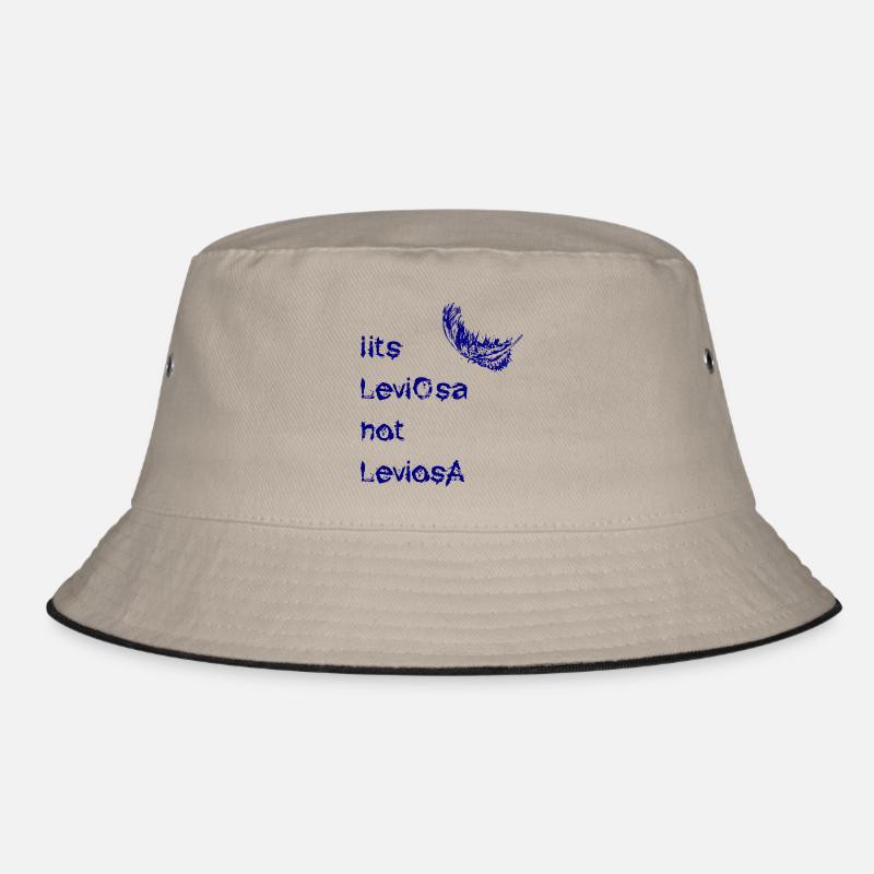 leviosa feder blau Bucket Hat