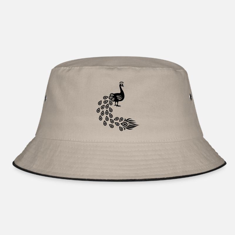 Peacock Bucket Hat