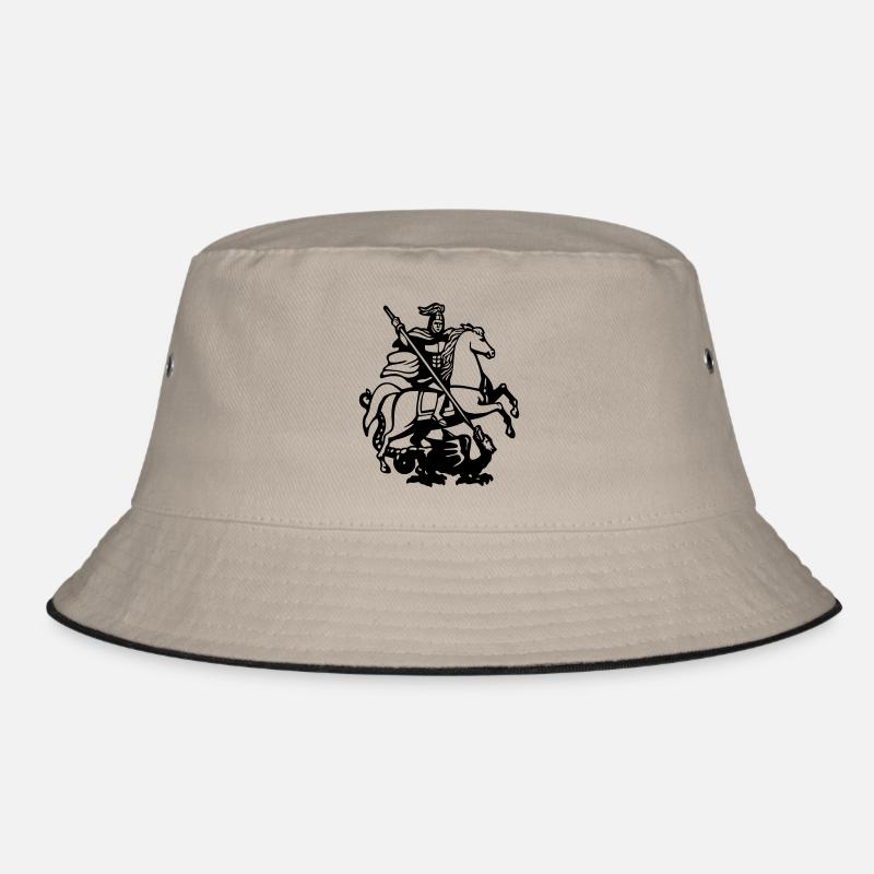 Ritter Saint George tötet den Drachen Bucket Hat