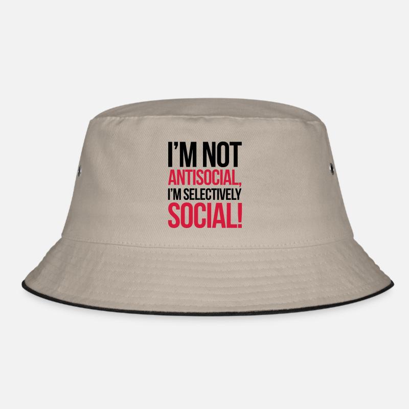 Antisocial Bucket Hat