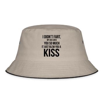 Fart - Bucket Hat - Khaki/Schwarz - Vorne