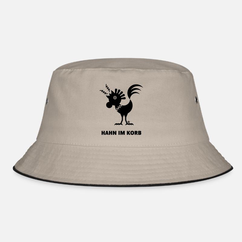 Hahn Im Korb Bucket Hat
