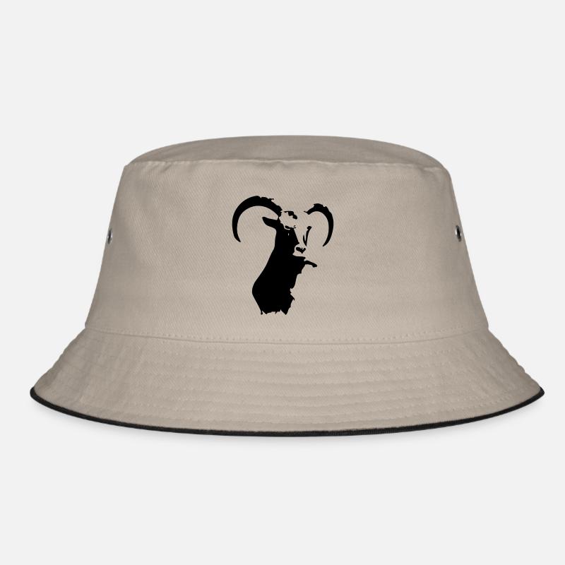 steinbock tier Bucket Hat