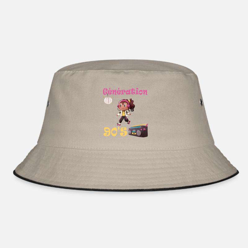 Design Inspired by 90's Dance Music - Bob - kaki/noir