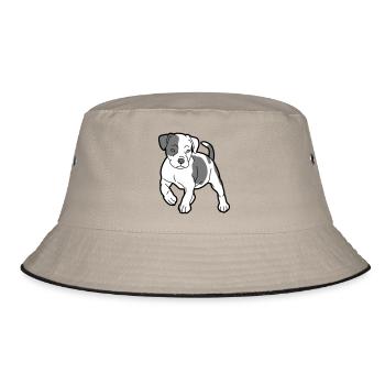 chien - Bob - kaki/noir - Devant
