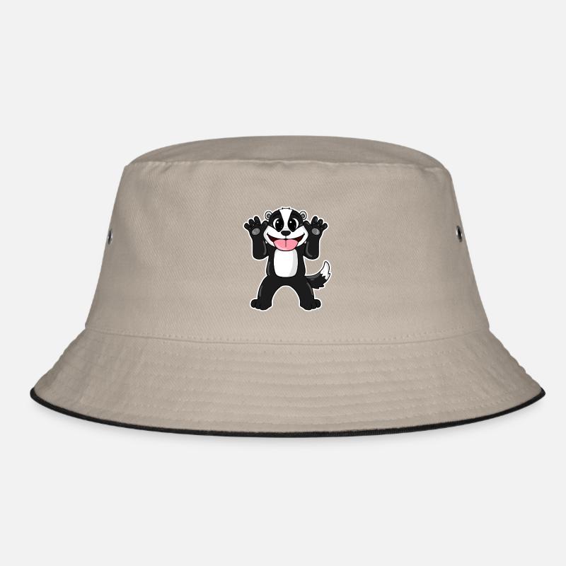 Badger Badger Bucket Hat