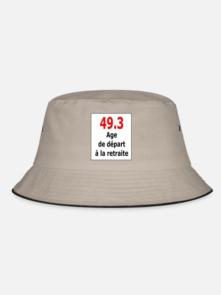 49.3 - Bob - kaki/noir - Devant