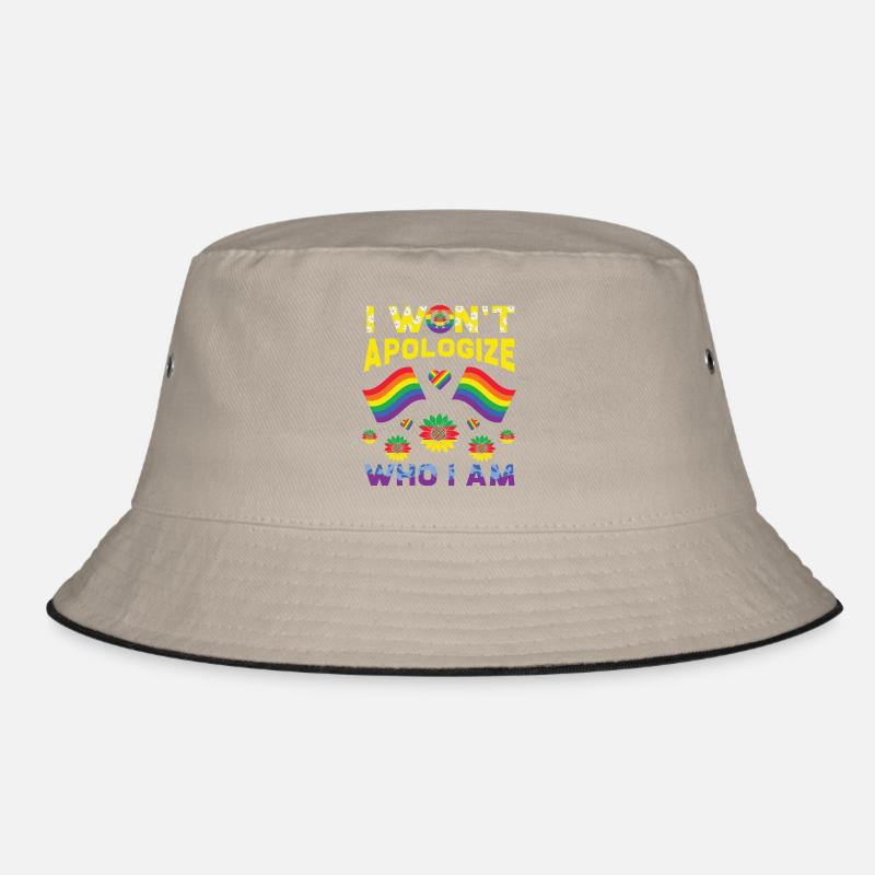LGBT, rainbow, pride Bucket Hat