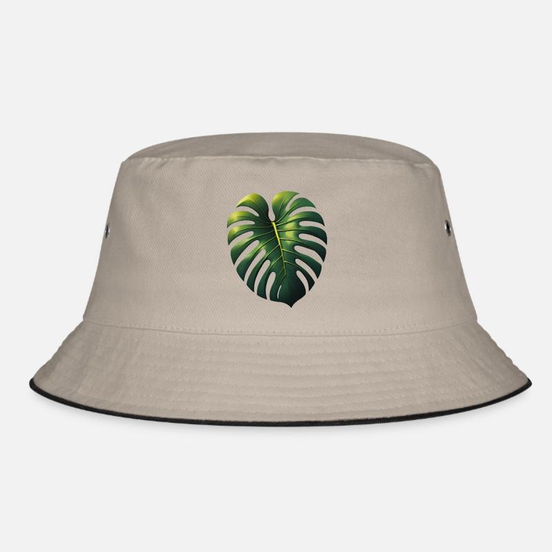 Monstera Leaf Bucket Hat