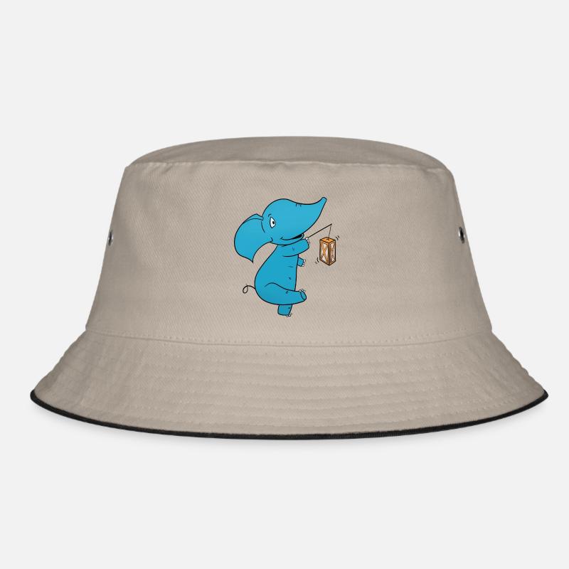 Elephant Lantern Bucket Hat