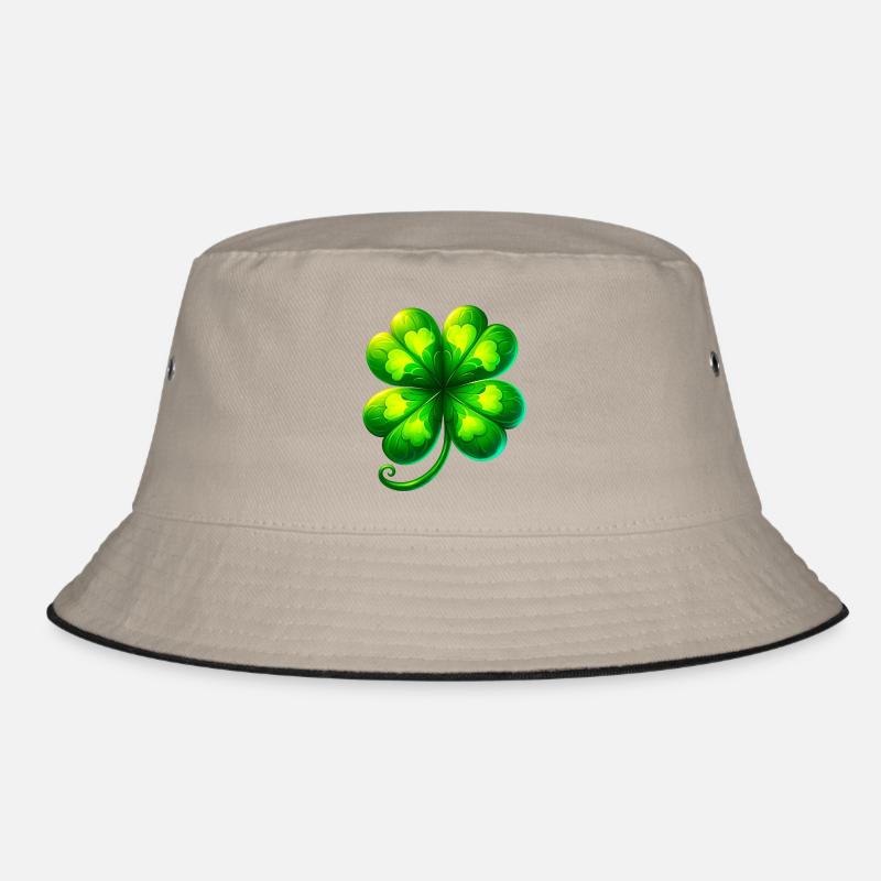Four-leaf clover Bucket Hat