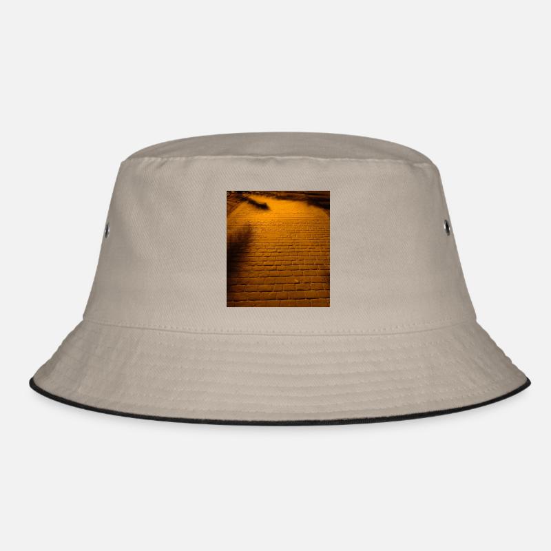 Pflastersteine - Bucket Hat - Khaki/Schwarz