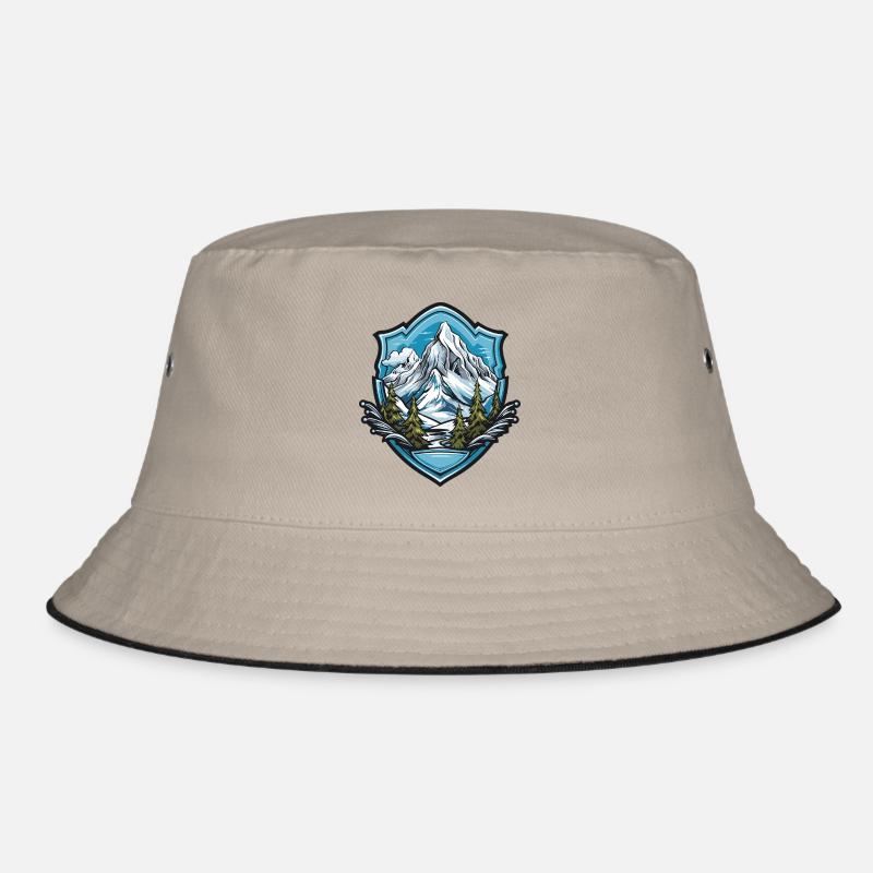 berge mountains Bucket Hat