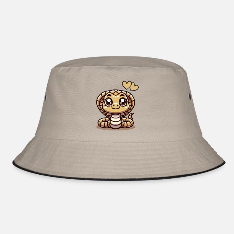 Cobra Snake Comic Bucket Hat