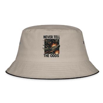 Battle of the galaxies - Bucket Hat - khaki/black - Front