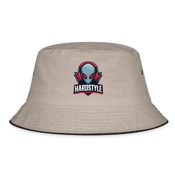 HARDSTYLE Alien Headphone Motif - Bob - kaki/noir - Devant