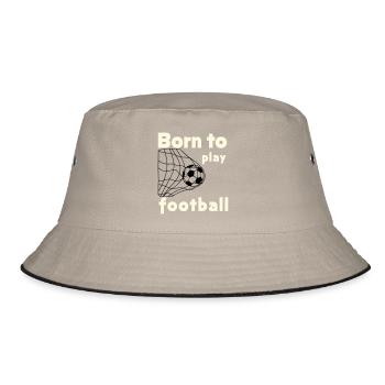Né pour jouer au football - Bob - kaki/noir - Devant