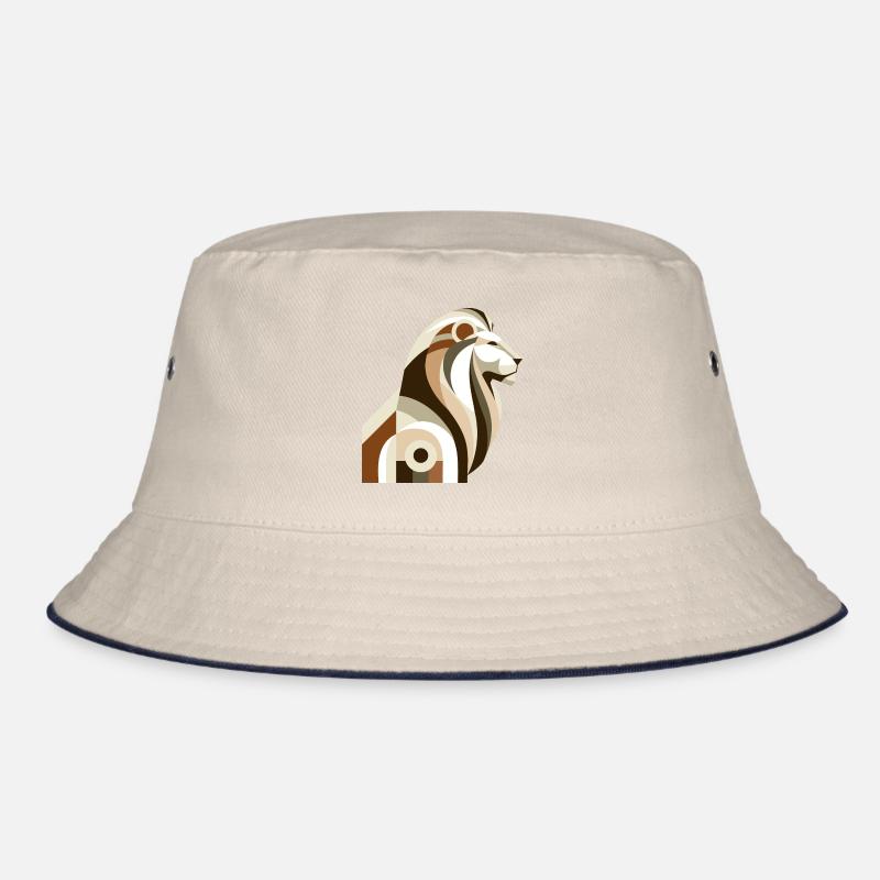 Abstrakter Löwe Bucket Hat