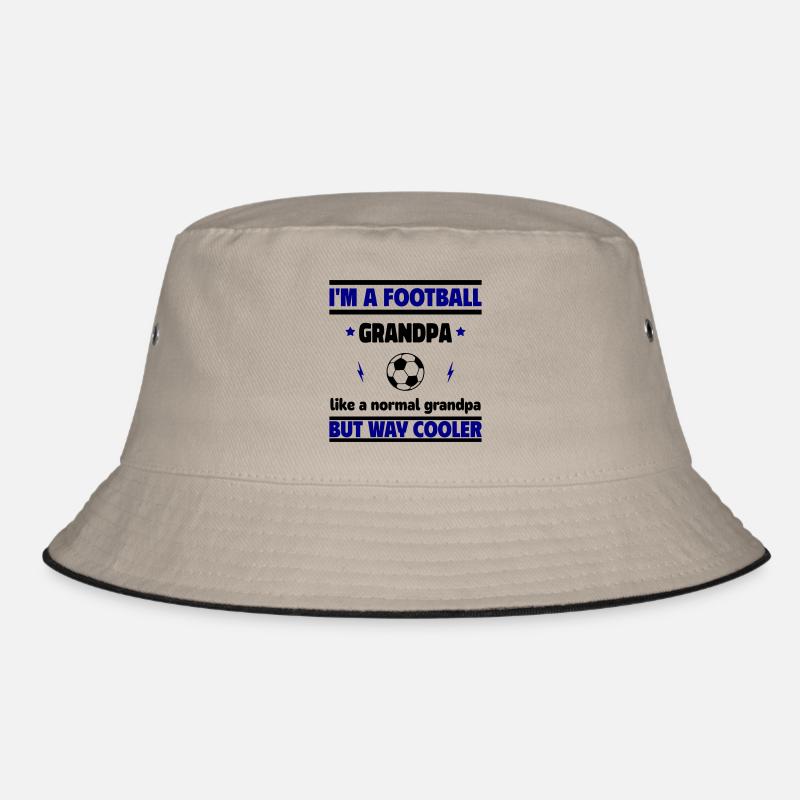 Ich bin ein Fußball-Opa Bucket Hat