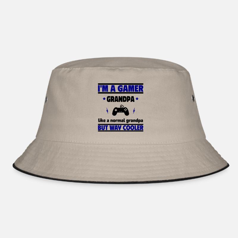 Ich bin ein Gamer-Opa Bucket Hat
