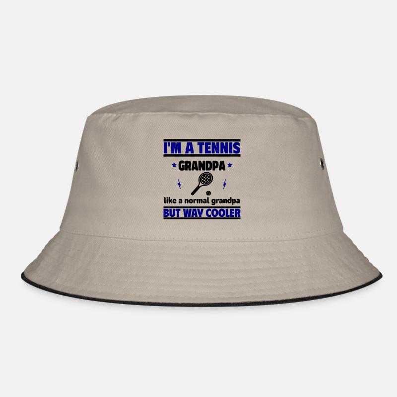Ich bin ein Tennis-Opa Bucket Hat