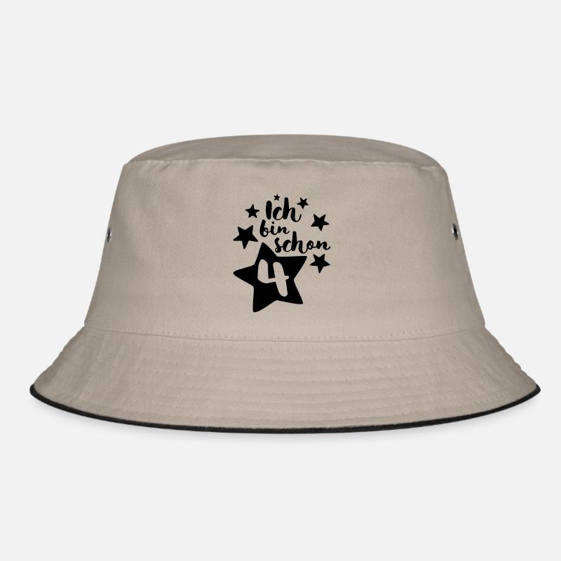 Ich bin schon Vier! Bucket Hat