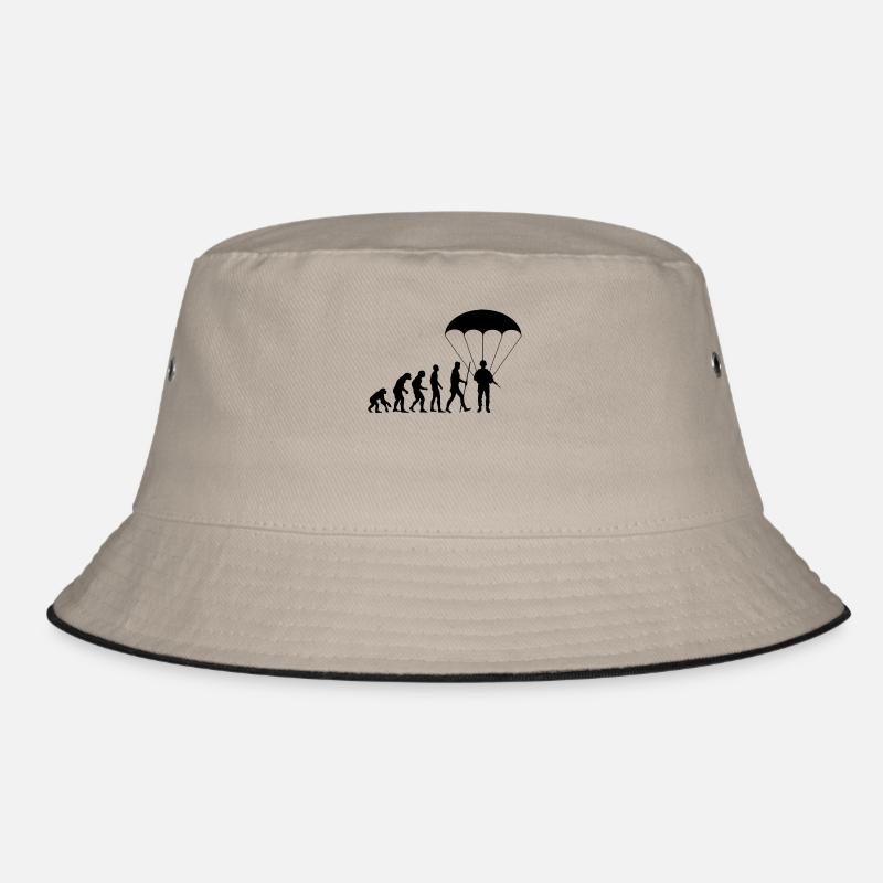Evolution Fallschirmjäger Fallschirmspringer Bucket Hat