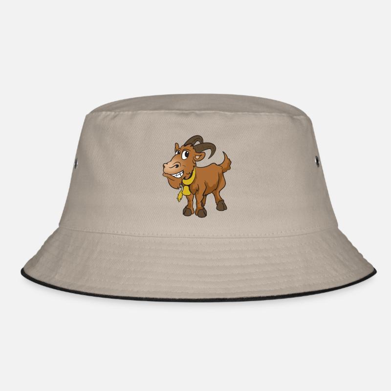 Ziege Ziegenbock Bucket Hat