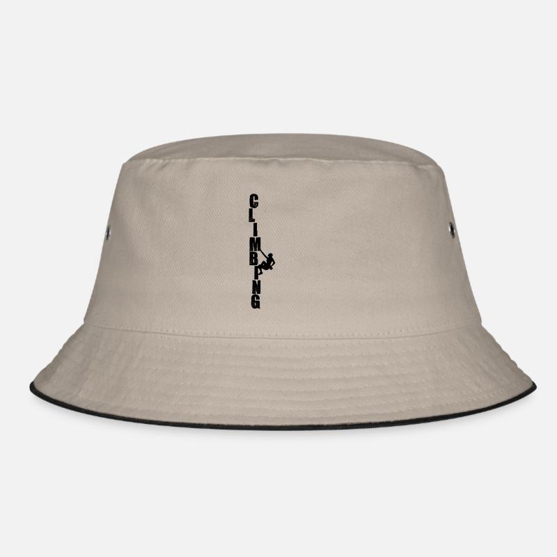 Climb - Bucket Hat - khaki/black