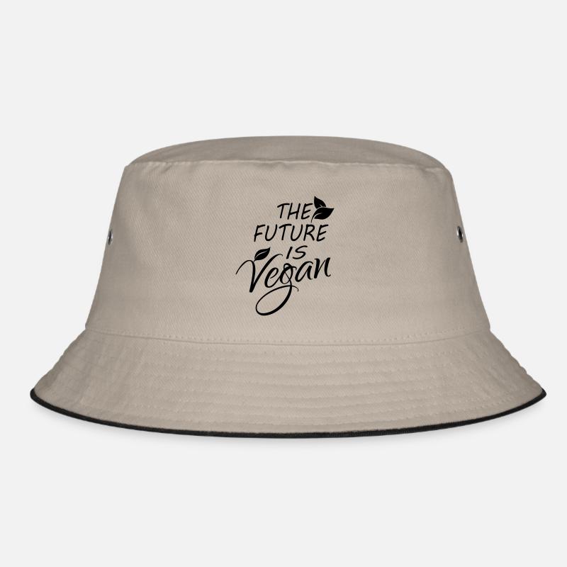 Vegan is the future Bucket Hat