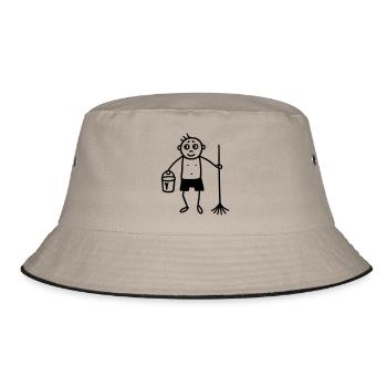 Nettoyeurs nues - nettoyage nu - Bob - kaki/noir - Devant