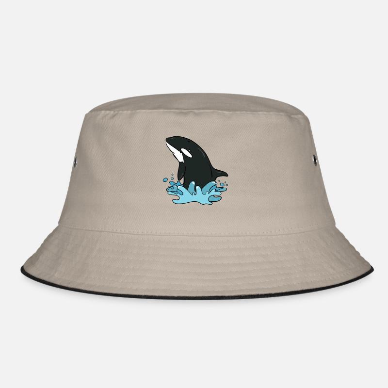 killer whale Bucket Hat
