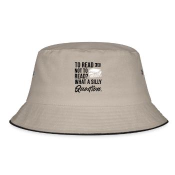 Lehrer - Bucket Hat - Khaki/Schwarz - Vorne