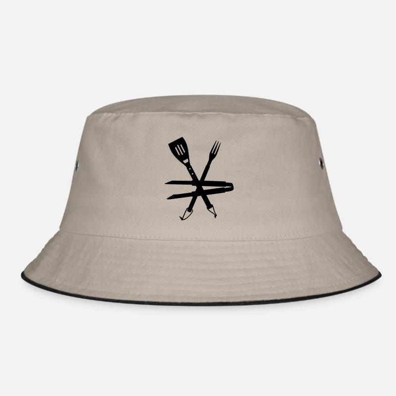 Grillbesteck / BBQ Utensils (1c) Bucket Hat