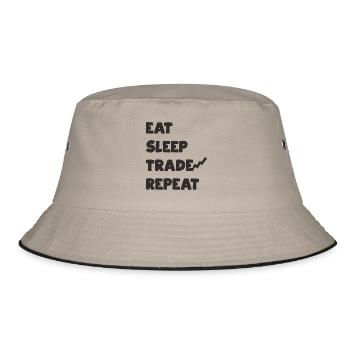 Trade - Bucket Hat - khaki/black - Front