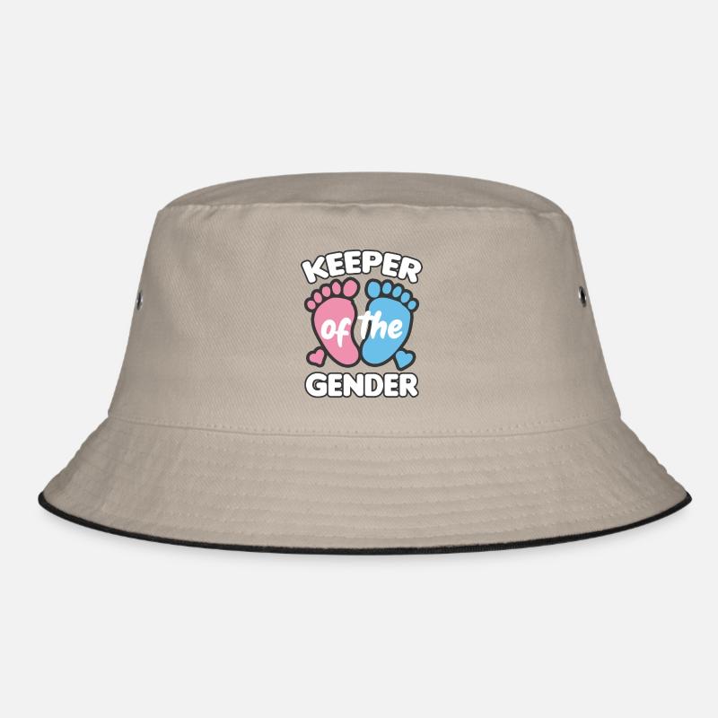 KEEPER OF THE GENDER Mädchen oder Junge Geburt Bucket Hat