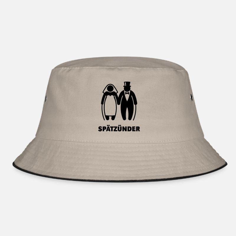 Spätzünder (Älteres Brautpaar / Hochzeit) Bucket Hat